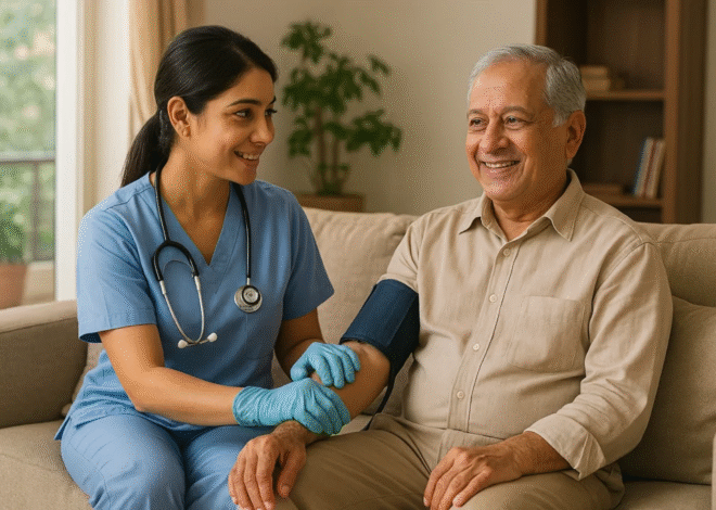Nursing Care Services at Home in Vashi – Trusted Home Healthcare by MediZipp