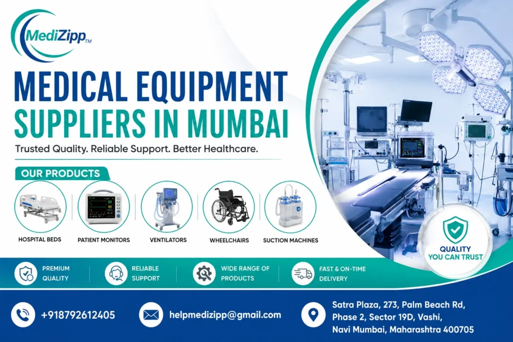 Medical equipment suppliers providing home care equipment rental services in Mumbai